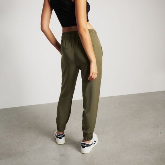 Olive Green Jogger Size Large Long - Picture 3 of 10